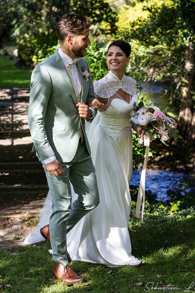 Photographie mariée zen